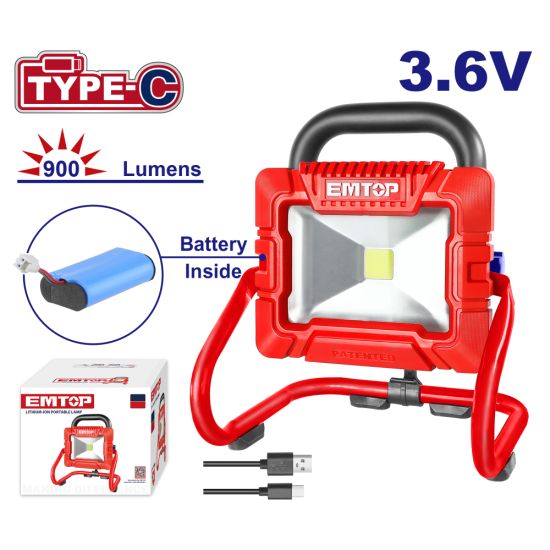 EMTOP ΠΡΟΒΟΛΕΑΣ LED ΜΠΑΤΑΡΙΑΣ 3.6V ELWL4415