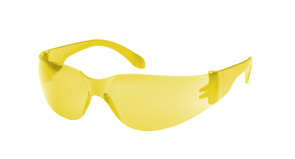 Γυαλιά εργασίας VISION για προστασία με κίτρινους φακούς V112