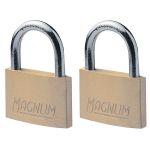 Σετ 2 λουκέτα μπρούτζινα 40mm Magnum, MASTERLOCK