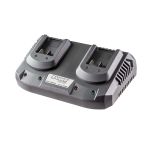 RAIDER Φορτιστής μπαταρίας διπλός Industrial 22V 032603
