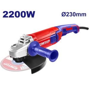 EMTOP ΓΩΝΙΑΚΟΣ ΤΡΟΧΟΣ 230MM 2200W EAGR22093