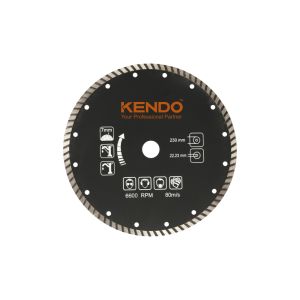 KENDO ΔΙΑΜΑΝΤΟΔΙΣΚΟΙ TURBO ΥΓΡΑΣ & ΞΗΡΑΣ ΚΟΠΗΣ 180MM 61215112