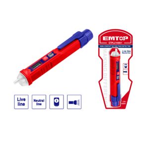 EMTOP ΑΝΙΧΝΕΥΤΗΣ ΤΑΣΗΣ ΜΕ ΛΕΥΚΟ LED ΦΑΚΟ ETPL210001