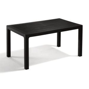 DECOLINE ΤΡΑΠΕΖΙ RATTAN 70X100CM MK0804