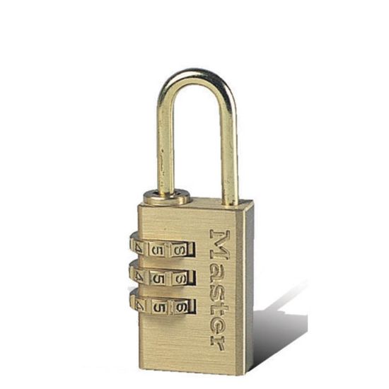 Λουκέτο μπρούτζινο 20mm με συνδυασμό, MASTERLOCK