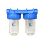 Διπλή φιλτροθήκη strong κεντρικής παροχής 7″-3/4″