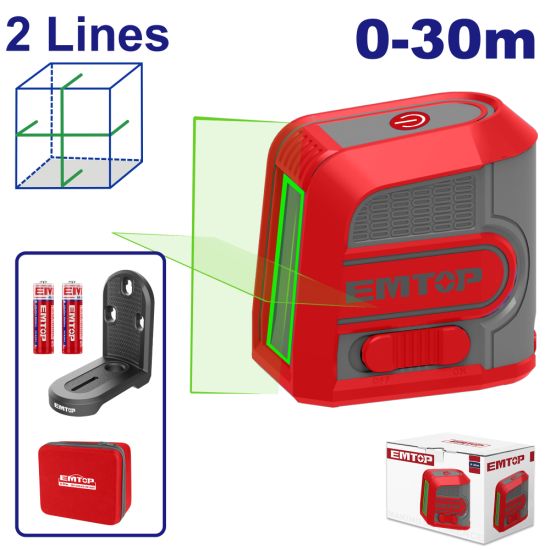 EMTOP ΑΥΤΟΡΥΘΜΙΖΟΜΕΝΟ ΓΡΑΜΜΙΚΟ ΑΛΦΑΔΙ ΛΕΙΖΕΡ ΠΡΑΣΙΝΗΣ ΔΕΣΜΗΣ ESLE2M03