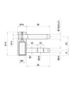 ΜΕΝΤΕΣΕΔΕΣ OTLAV 495.14 EXACTA CF495140H519 ZINCATO Φ14 ΘΗΛΥΚΟΙ