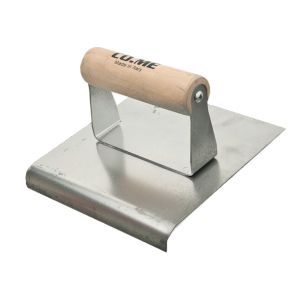 COME Σπάτουλα διαμόρφωσης φάσας σκαλοπατιού inox 150x150+40x1,5mm 302150