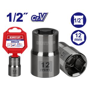 EMTOP ΚΑΡΥΔΑΚΙΑ ΕΞΑΓΩΝΑ 1/2" 12MM ESCT12121