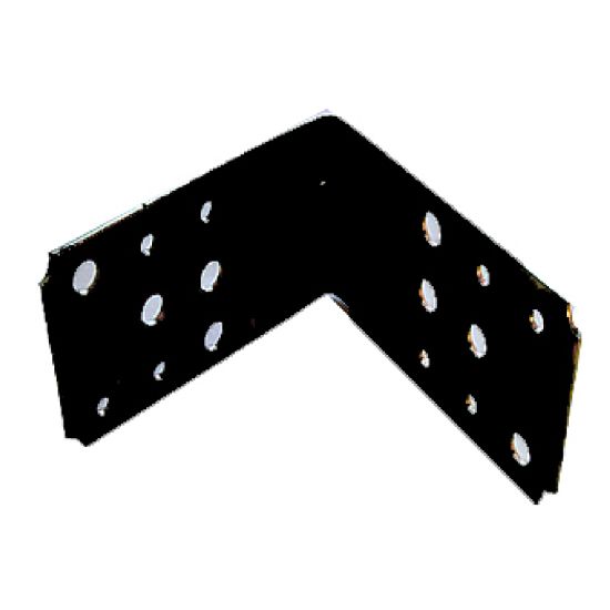 Γωνίες ξυλοσκ.περγκ.μαύρη 100*100*80