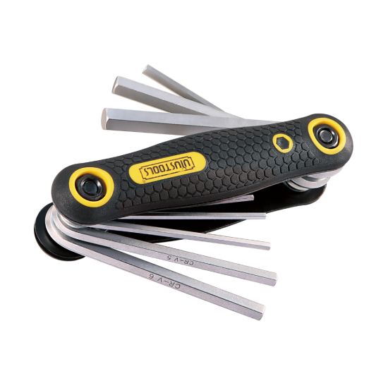 UYUSTOOLS ΣΕΤ 8ΤΜΧ ΣΟΥΓΙΑΣ ALLEN ΜΕ ΠΛΑΣΤΙΚΗ ΛΑΒΗ 2-8mm YAS802