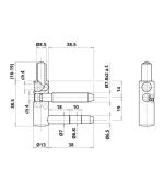 ΜΕΝΤΕΣΕΔΕΣ OTLAV 495.13 EXACTA CG495130H502 ZINCATO Φ13 ΑΡΣΕΝΙΚΟΙ