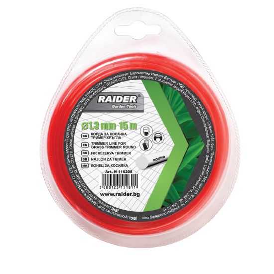 RAIDER Μεσινέζα στρογγυλή 1,30ΜΜ 110208