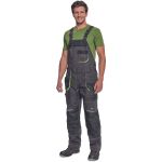 ΦΟΡΜΑ ΕΡΓΑΣΙΑΣ ΜΕ ΤΙΡΑΝΤΕΣ GREENDALE  ΑΝΘΡΑΚΙ/ΛΑΙΜ 65%poly-35%cott, 270 g/m² No 54/L