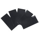 Τζάμια μάσκας ηλεκτροσυγκόλλησης 11 DIN μαύρα 110x90mm