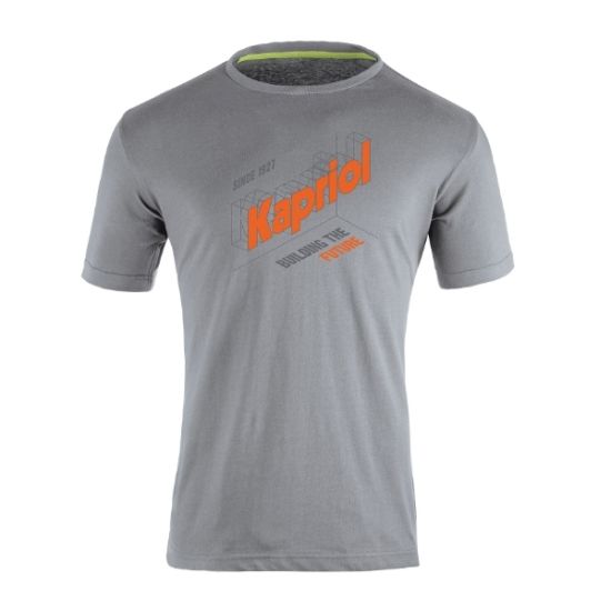 ΜΠΛΟΥΖΑ T-SHIRT ENJOY ΓΚΡΙ M