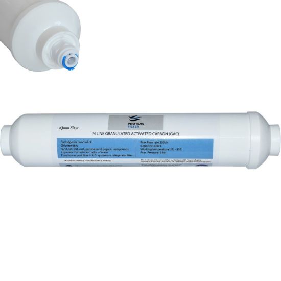In line φίλτρο CAG Proteas - κούμπωμα