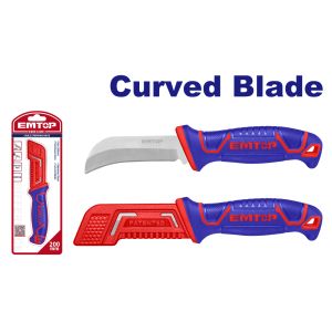 EMTOP ΜΑΧΑΙΡΙ ΑΠΟΓΥΜΝΩΣΗΣ ΚΑΛΩΔΙΩΝ ΜΕ ΚΥΡΤΗ ΛΕΠΙΔΑ 200MM EEKE12001