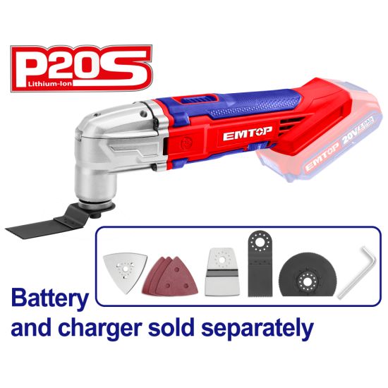 EMTOP ΠΟΛΥΕΡΓΑΛΕΙΟ ΜΠΑΤΑΡΙΑΣ ΛΙΘΙΟΥ 20V ELMF2001