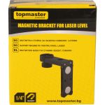 TOP MASTER Βάση στήριξης μαγνητική για αλφάδι laser 279915