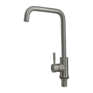 Βρύση κουζίνας SS304 τετράγωνη ψηλή