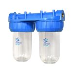 Διπλή φιλτροθήκη strong κεντρικής παροχής 7″-1/2″