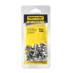 TOP MASTER Πριτσίνια με σπείρωμα 50τεμ 4*10mm 511156