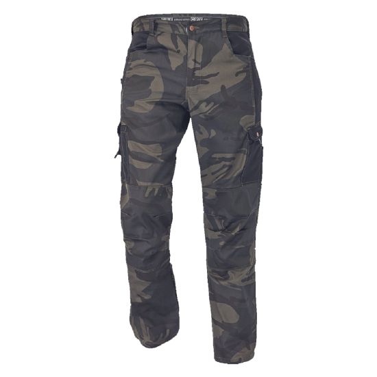 Παντελόνι εργασίας Crambe καμουφλάζ/παραλλαγής 65%poly-35%cott, 195 g/m² Νο.XL