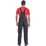 ΦΟΡΜΑ ΕΡΓΑΣΙΑΣ ΜΕ ΤΙΡΑΝΤΕΣ FF HANS ΜΑΥΡΟ/ΑΝΘΡΑΚΙ 100% cotton, 235 g/m² No 50/M