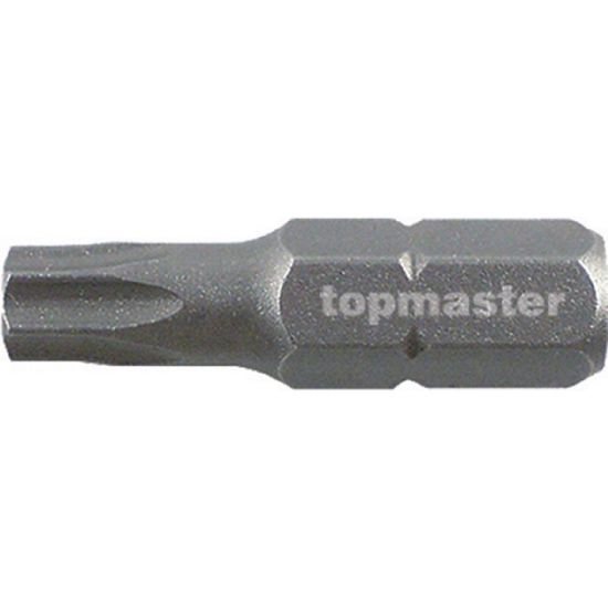 TOP MASTER Μύτη κατσαβιδιού Torx με μέγεθος T30 25mm συσκευασία 2τεμ. 330359