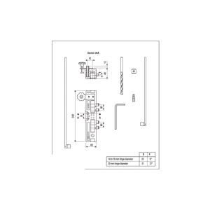 AGB KIT ΤΟΠΟΘΕΤΗΣΗΣ ΒΙΔΩΤΟΥ ΡΥΘΜΙΖΟΜΕΝΟΥ ΜΕΝΤΕΣΕ Ν14/N16 SK010362
