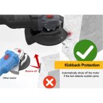 CAT Solo Γωνιακός τροχός 125mm ρυθμ. brushless 18V DX3010B