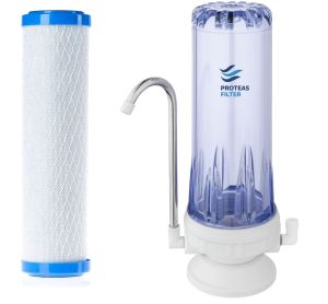 Φίλτρο άνω πάγκου διάφανο πλαστικό