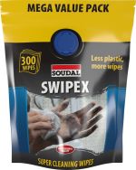 Swipex mega pack υγρά μαντηλάκια καθαρισμού γενικής χρήσης 300τεμ