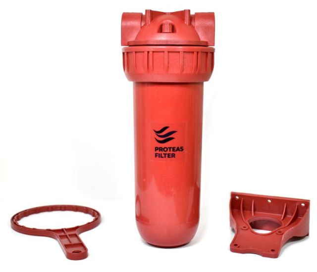 Φιλτροθήκη 3Μ 10″ - 3/4″ για ζεστό νερό