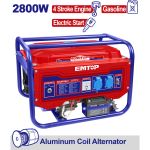 EMTOP ΓΕΝΝΗΤΡΙΑ ΒΕΝΖΙΝΗΣ ΤΕΤΡΑΧΡΟΝΗ  2,8KW, ΧΩΡΗΤΙΚΟΤΗΤΑ 210CC EGGRD2822