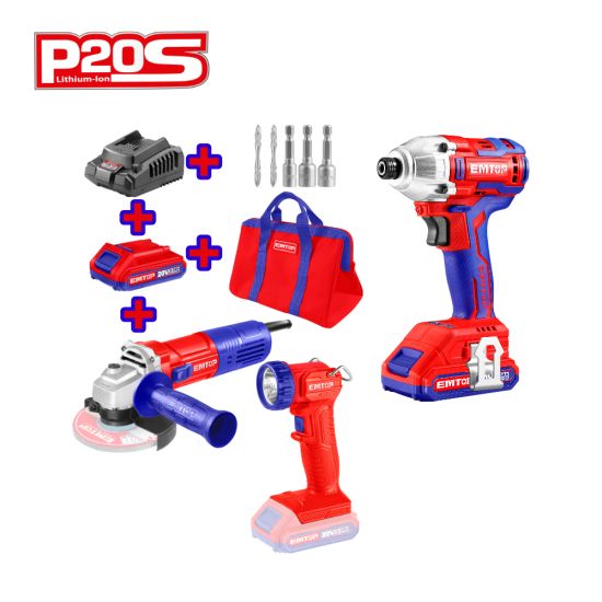 EMTOP ΠΑΚΕΤΟ ΠΡΟΣΦΟΡΑΣ 3 ΤΕΜ ΕΡΓΑΛΕΙΑ 20V EMTP624