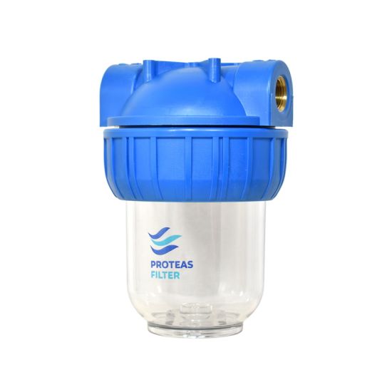 Μονή φιλτροθήκη strong κεντρικής παροχής 5″ - 1/2″