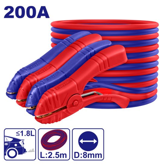 EMTOP ΚΑΛΩΔΙΑ ΕΚΚΙΝΗΣΗΣ ΜΠΑΤΑΡΙΑΣ ΑΥΤΟΚΙΝΗΤΟΥ 200 AMP EBCE0201