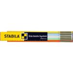 Μέτρα ξύλινα Stabila πολύχρωμο σπαστό 2M