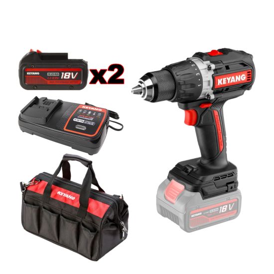 KEYANG BRUSHLESS ΔΡΑΠΑΝΟΚΑΤΣΑΒΙΔΟ 18V 100Nm-2x5Ah DD20BLH100E