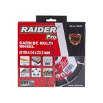 RAIDER Τροχός κοπής carbide 75x10mm 160156