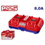 EMTOP ΕΠΑΓΓΕΛΜΑΤΙΚΟΣ ΤΑΧΥΦΟΡΤΙΣΤΗΣ ΔΙΠΛΗΣ ΘΥΡΑΣ ΓΙΑ ΜΠΑΤΑΡΙΕΣ Li-ion 20V EFCR2082