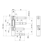 ΜΕΝΤΕΣΕΔΕΣ OTLAV 495.14 EXACTA CF495140H519 ZINCATO Φ14 ΘΗΛΥΚΟΙ