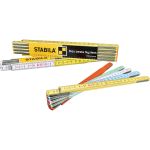 Μέτρα ξύλινα Stabila πολύχρωμο σπαστό 2M