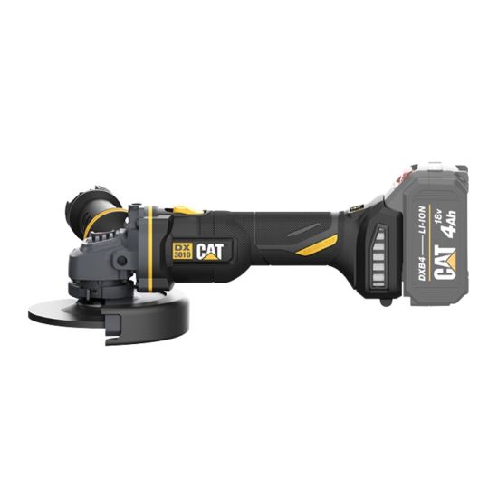 CAT Solo Γωνιακός τροχός 125mm ρυθμ. brushless 18V DX3010B