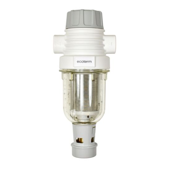 Αυτοθαριζόμενο φίλτρο με ξύστρα με πλαστική κεφαλή 3/4'' είσοδο/έξοδο - 90μm