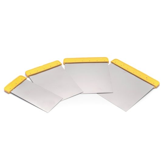 COME Ατσαλίνες inox σετ 4τεμ 50+80+100+120mm 112IN000