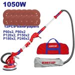 EMTOP ΤΗΛΕΣΚΟΠΙΚΟ ΤΡΙΒΕΙΟ ΤΟΙΧΟΥ (ΚΑΜΗΛΟΠΑΡΔΑΛΗ) 1050W ΡΥΘΜΙΖΟΜΕΝΗΣ ΙΣΧΥΣ EDSD10501